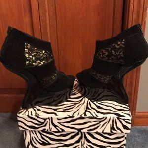 High fashion Galaxy wedges